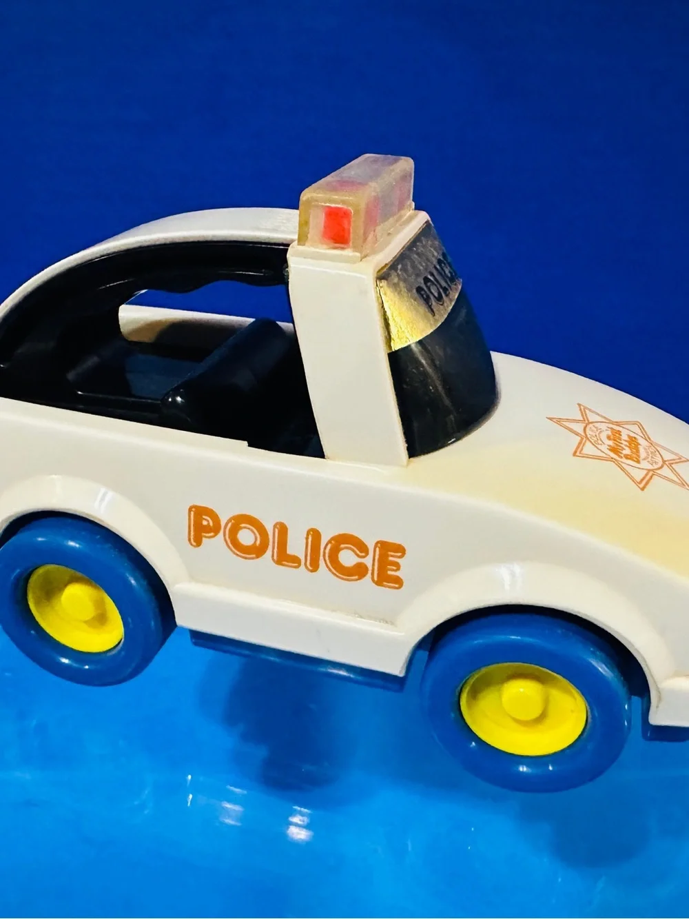 Buddy L Vintage 1987 My First Buddy’s Police Patrol Car Wheels 7.5”